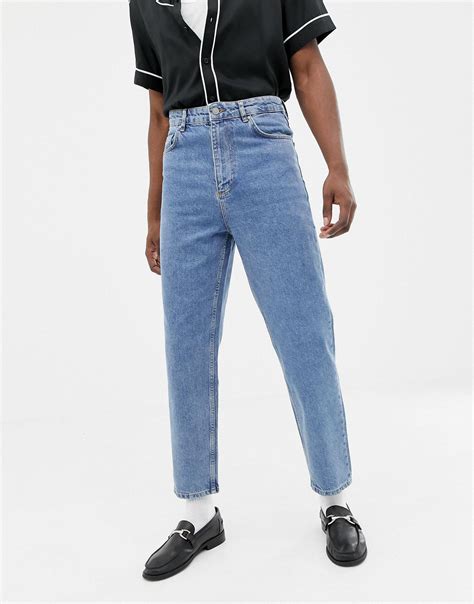 Mens Blue Jeans With High Waist at Andrew Gillan blog