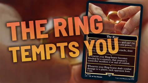 MTG Keywords Explained: What is The Ring Tempts You in Magic: The ...