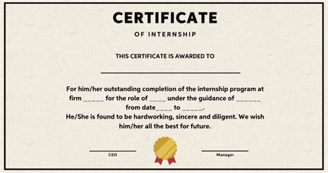 Internship Certificate Format and Uses - The Free Voice, Articles ...