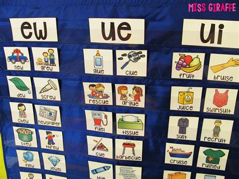 Miss Giraffe's Class: EW UE UI Activities