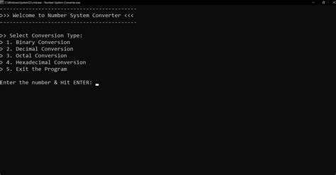 Number System Converter 的图像结果