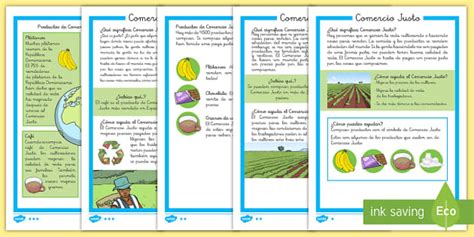 Hoja informativa: Comercio Justo