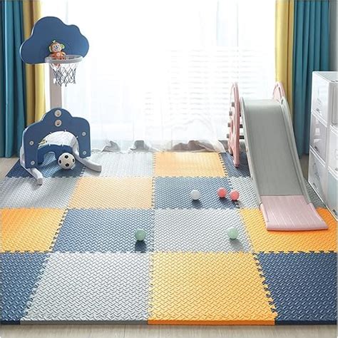 SIGNATRON 20mm Thick Exercise Mat Tiles, Gym Floor Mat Rubber ...