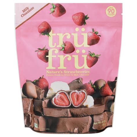 Tru Fru Milk Chocolate Nature's Strawberries 20 oz 20 oz | Shipt