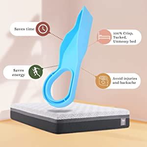 THE SR BRAND Bed Sheet Tucker Tool - Durable Bed Maker Tool to Keep ...