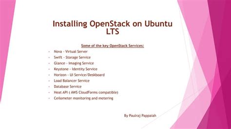 Installing OpenStack 的图像结果