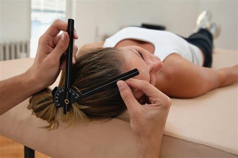 Image result for Cervical Rotation Goniometry