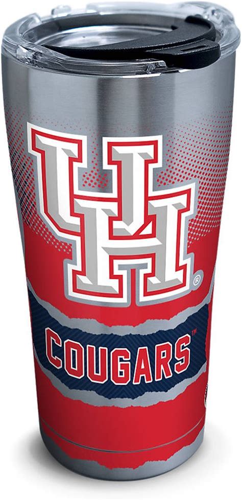 Tervis 1268404 Houston Cougars Knockout Stainless Steel Tumbler with ...