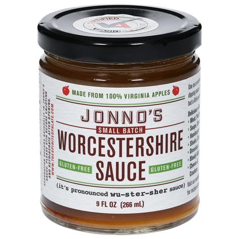 Jonno's Worcestershire Sauce, Gluten-Free (9 fl oz) Delivery or Pickup ...