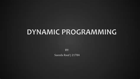 Image result for Introduction to Dynamic Programming