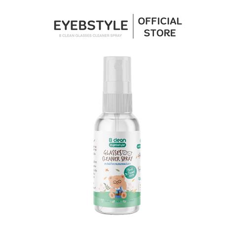 eyebstyle B Clean สเปรย์ทำความสะอาดแว่นตาสูตรแพลนต์เบส ถนอมเลนส์แว่นตา ...