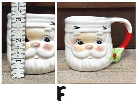 Vintage Winking Santa Mugs: Choice - Etsy