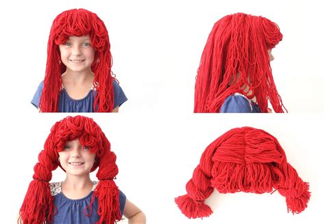 Homemade Yarn Wig 的图像结果