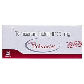 Telvas 20 - Strip of 15 Tablets : Amazon.in: Health & Personal Care