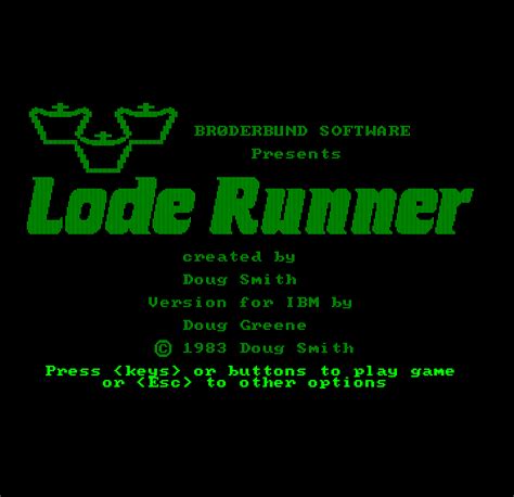 Image result for Lode Runner DOS Game