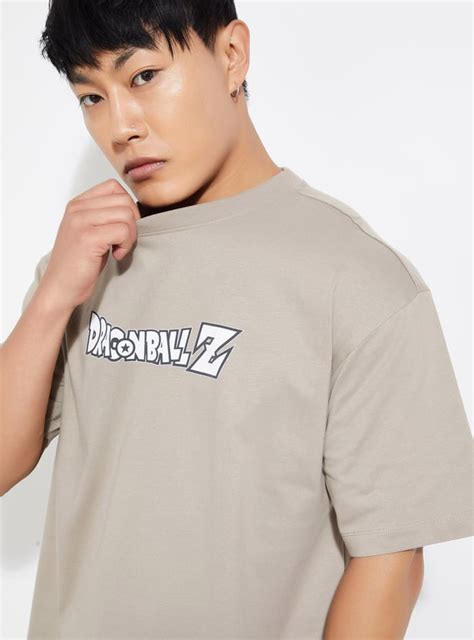 Buy URB_N Men Dragon Ball Z Print Oversized T-shirt Online at just Rs ...
