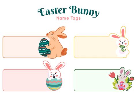Free Printable Easter Tags