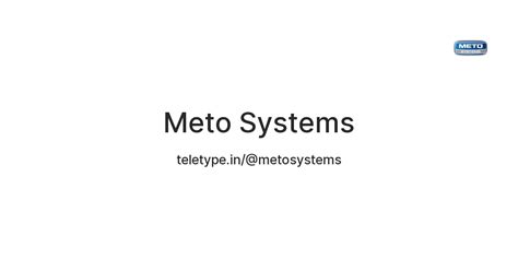 Meto Systems — Teletype