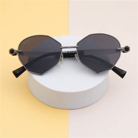 MELANIE UNISEX OVAL METAL SUNGLASSES BY TED SMITH (IN 4 COLORS) – Ted Smith