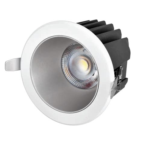 Cool Deep Recessed Reflector Ring IP44 Cob Downlight 12w ALCLIP12R