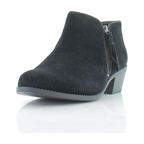Vionic Shyanne Women's Boots Black Suede Size 8.5 W - Walmart.com