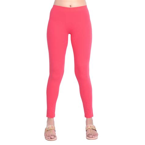 Women Bubblegum Pink Breathable Long Length Legging – One Sky
