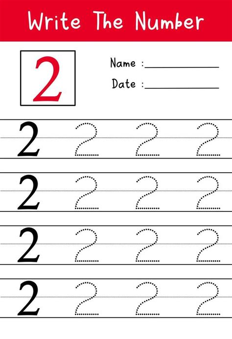 Image result for Write Number 2