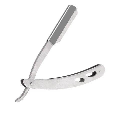 AVEU Stainless Steel Straight Edge Barber Folding Hair Salon Shaving ...