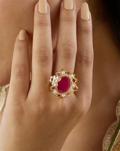 Nayaraa Jadau Ring – indinoor