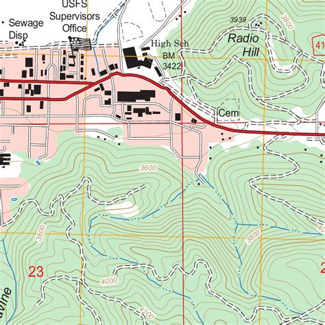 Quincy, CA FSTopo Legacy Map by US Forest Service - Topo | Avenza Maps