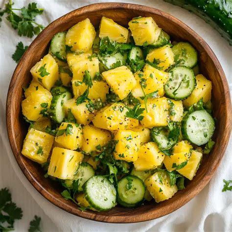 Pineapple and Cucumber Salad – 5 Surprising Health Benefits