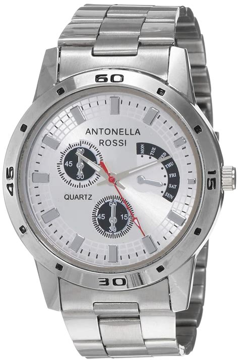 Antonella Rossi Analog Silver Dial Men's and Women's Watch-SS190330 ...