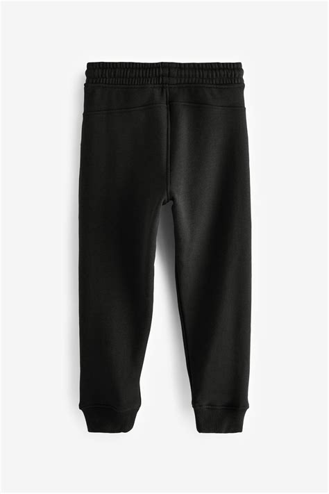 Buy Black Fleece Lined Joggers (3-16yrs) from the Next UK online shop
