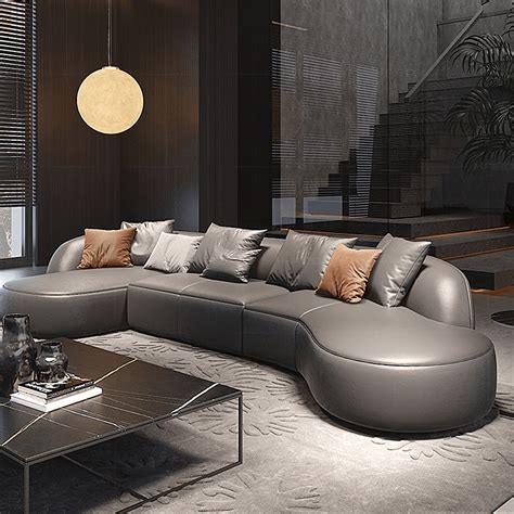 Curved Sectional Sofa 的图像结果