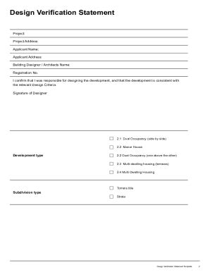 Image result for Verification Statement Example