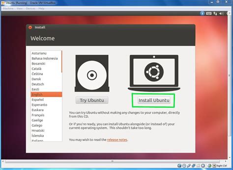 Image result for Installing Ubuntu On VirtualBox