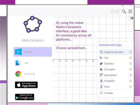 GeoGebra data analysis | PPTX