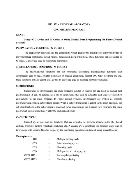 Image result for Thread Milling Program Sample