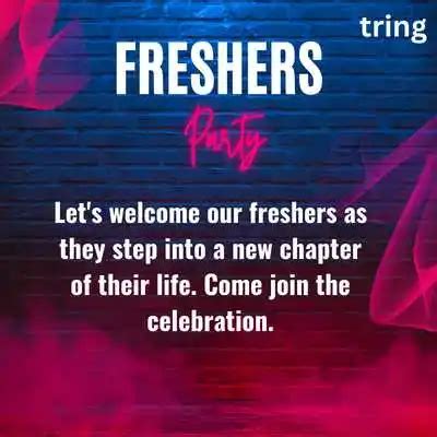 75 Creative and Fun Freshers Party Invitation Ideas