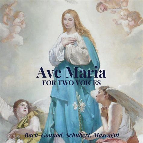 Ave Maria [per due voci] (Bach-Gounod, Schubert, Mascagni) | Musica ...