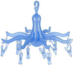 Belloxi Plastic Foldable Portable Hanging Dryer Octopus Shape Plastic ...
