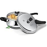 Buy Milton Pro Cook Pressure Cooker 4.5 Litres Triply Stainless Steel ...