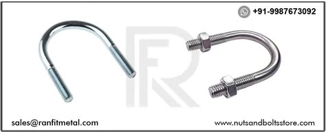 Duplex U Bolts, Stainless Steel U Bolts, SS U Bolts Manufacturer in India