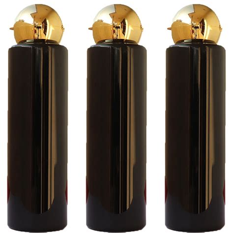 Prakash 100ml Black Bottle (Pack of 3) Empty Refillable Plastic ...