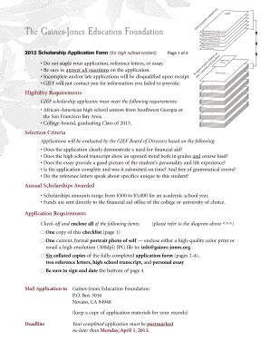 Fillable Online gaines-jones e et pl t) se ed at ll co GJEF om ec On ...