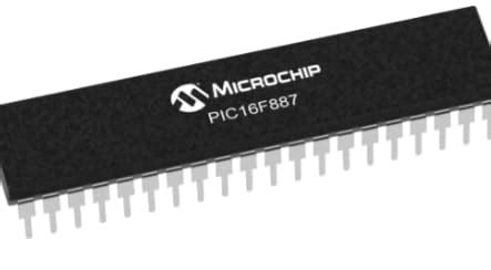 PIC16F887-I/P PIC16F887 DIP40 MICROCHIP IC (PIC 16 F 887) : Amazon.in ...