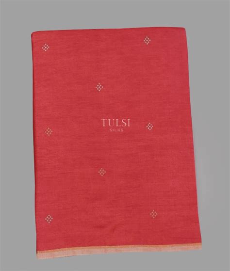 Buy Red Woven Tussar Saree T606611