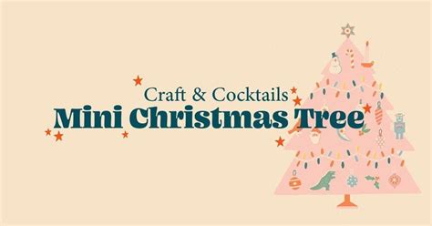 Craft & Cocktails: Mini Christmas Tree, Pelican's, Wichita Falls, 10 ...