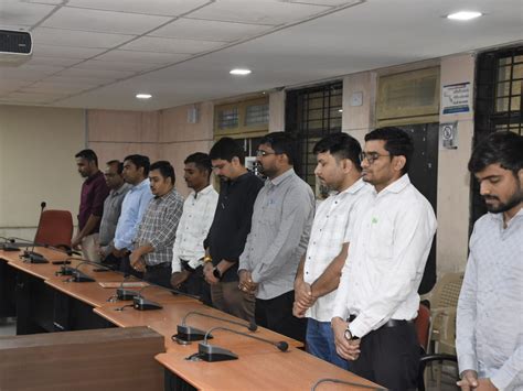 Surat Collector Office Observes Two-Minute Silence for Martyrs Day
