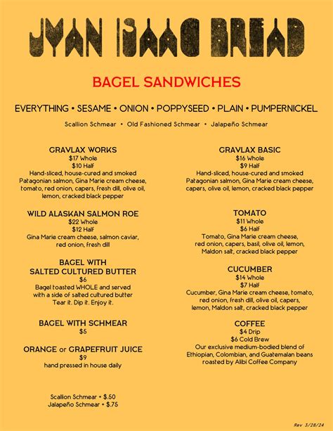 Bagel Sandwiches – Jyan Isaac Bread